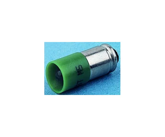 63-6581-25 LED Reflector Bulb, Midget Groove, Red, Single Chip, 6mm dia., 24V ac/dc 203-593