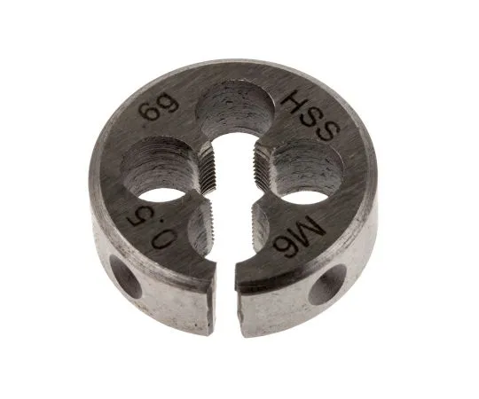 63-6590-08 RS PRO Thread Die, M6 x 0.5mm Pitch, 13/16in od 215-798
