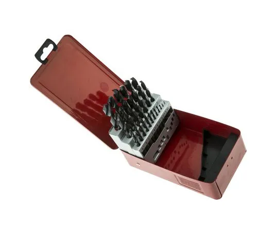 63-6588-47 RS PRO 25 Piece Metal Twist Drill Bit Set, 1mm to 13mm 212-941