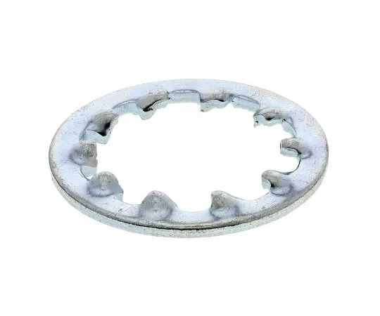 63-6697-10 Bright Zinc Plated Steel Internal Tooth Shakeproof Washer, M12 530-141
