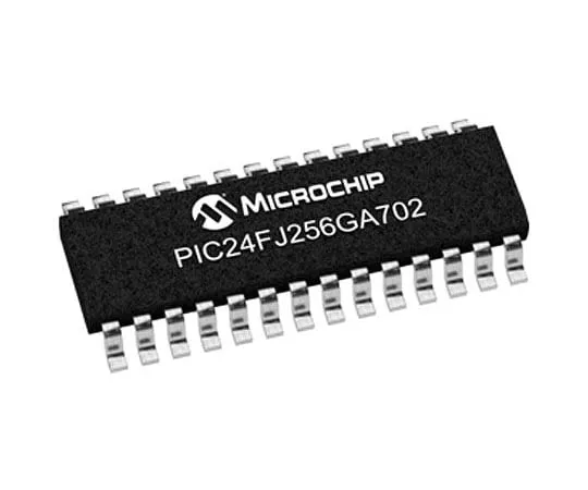 63-7002-26 Microchip PIC24FJ256GA702-I/SO, 16bit PIC24 Microcontroller, 32MHz, 256 kB Flash, 28-Pin SOIC PIC24FJ256GA702-I/SO
