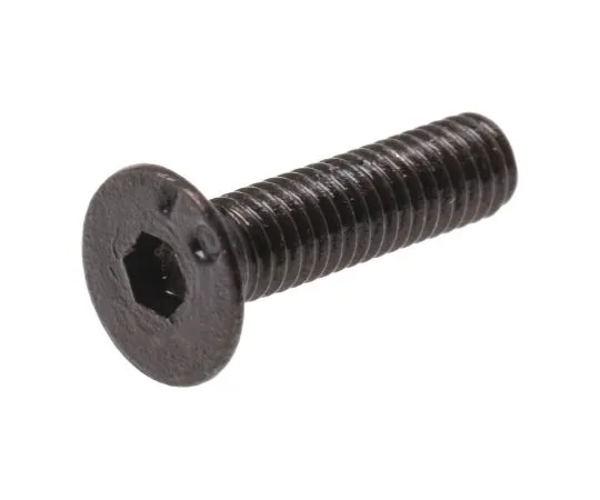 63-6612-81 RS PRO M3 x 12mm Hex Socket Countersunk Screw Black, Self-Colour Steel 281-401