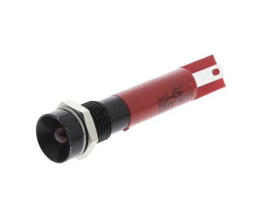 63-6586-60 RS PRO Red Flashing LED Indicator, 12 V dc, 8mm Mounting Hole Size, Solder Tab Termination 210-456