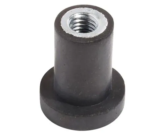 63-7006-33 RS PRO Cylindrical M3 Zinc Plated Steel Anti-Vibration Mount 0.4-5 Compression Load ,12mm dia. Natural Rubber +100°C 126-3569