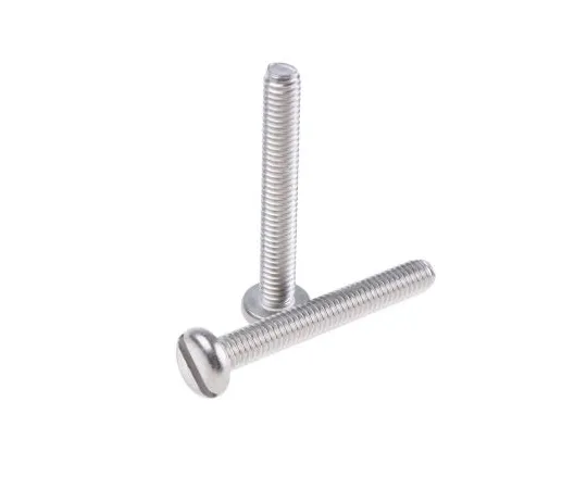 63-6575-99 RS PRO, M4 Pan Head, 30mm Stainless Steel Slot A4 316 Plain 189-428