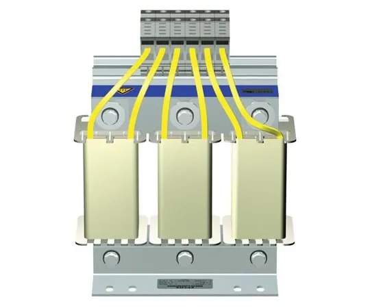 63-6776-69 EMC Filter (DV/DT Output Reactor) 3-Phase 45 A Chassis Mount 130 μH 1 Row 45 W 5.8 mΩ B86301U0045R000