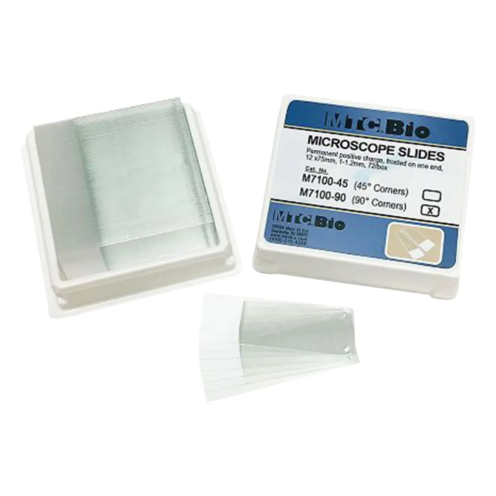 4-1868-01　［Discontinued］Peel Prevention object glass 90 ° 72 Sheets　M7100-90