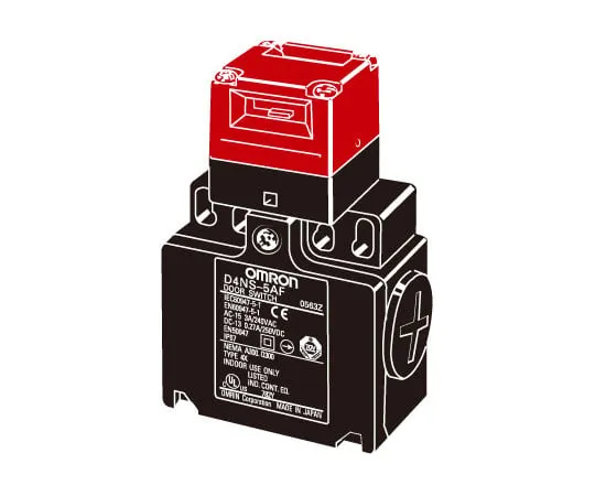 62-4583-09 Small Safety Door Switch/Sliding Key Unit D4NS/D4NS-SK D4NS-6BF-TX