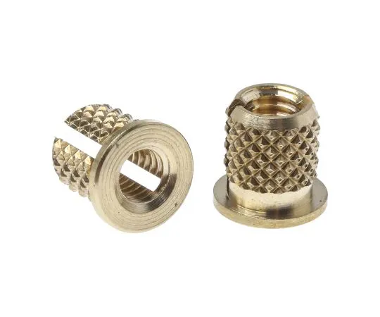 63-6611-61 RS PRO, M3.5 Brass Threaded Insert diameter 4.8mm Depth 6.35mm 278-590