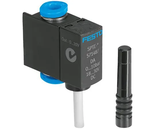 63-6998-44 Festo Pressure Switch, Push In 4 mm -1bar to 0 bar SPTE-V1R-Q4-V-2.5K