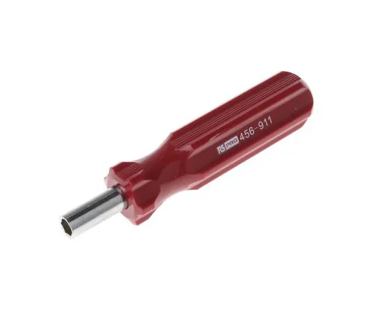 63-6653-65 RS PRO 1/4 in Hexagon Nut Driver, 24 mm Blade Length 456-911