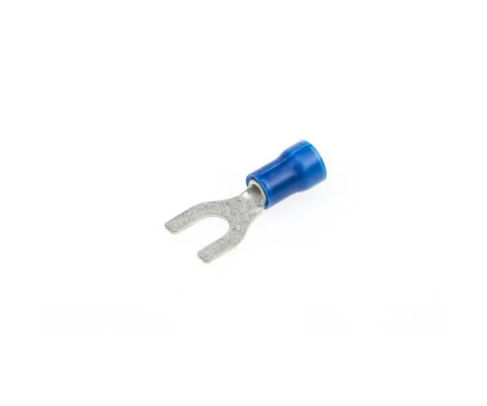 63-6735-60 Y-Shaped Crimp Terminal Stud Size M5 Blue 1 to 2.6 mm 2 16 AWG to 14 AWG 34167
