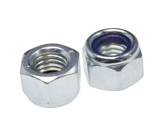 63-6697-23 RS PRO, M12, Bright Zinc Plated Steel Nylon Insert Lock Nut 530-416