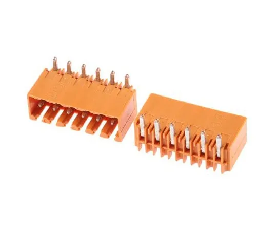 63-7351-09 Weidmüller OMNIMATE SL, 6 Way, 1 Row, Right Angle PCB Header SL 3.50/06/90G 3.2SN ORBX - 1605110000