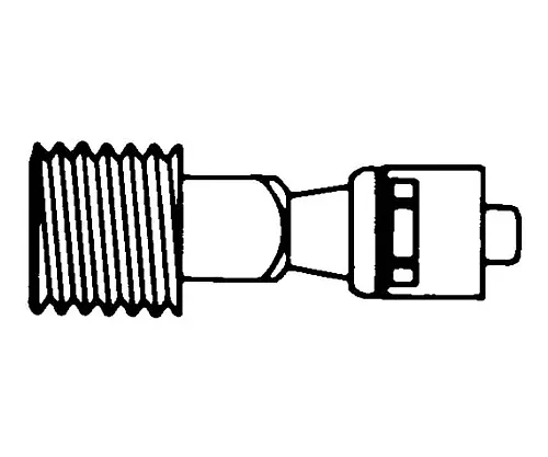 61-0193-17　［Discontinued］1/8In. NPTM To M Luer Locking Nickel/Chrome Plated 1/Pk 1PK　XX3002561