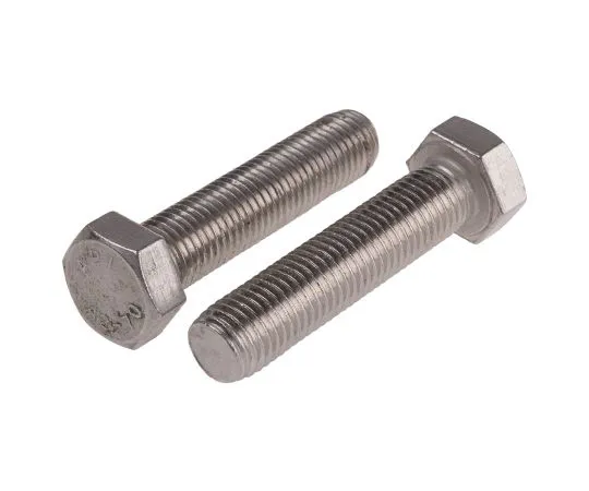 63-6610-28 Plain Stainless Steel Hex M16 x 70mm Set Screw 276-689