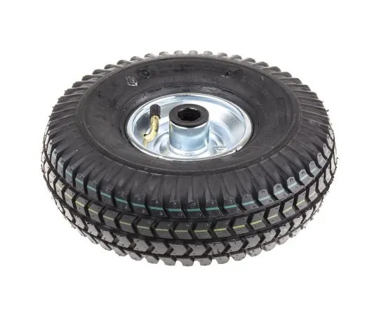 63-6736-62 RS PRO Black Rubber Trolley Wheel, 200kg 858-900
