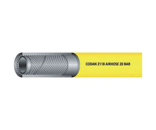 63-6671-58 RS PRO 25m Long Yellow Hose Pipe, Applications Air, Water, 20mm Inner Diam. 486-564