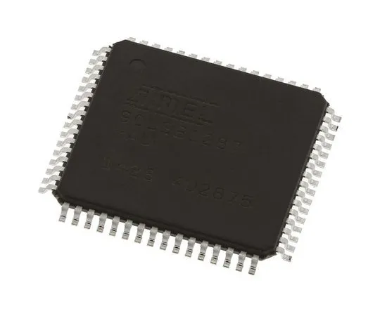 63-7014-42 Microchip Technology AT90USB1287-AU, 8bit AVR Microcontroller, 16MHz, 128 kB Flash, 64-Pin TQFP AT90USB1287-AU