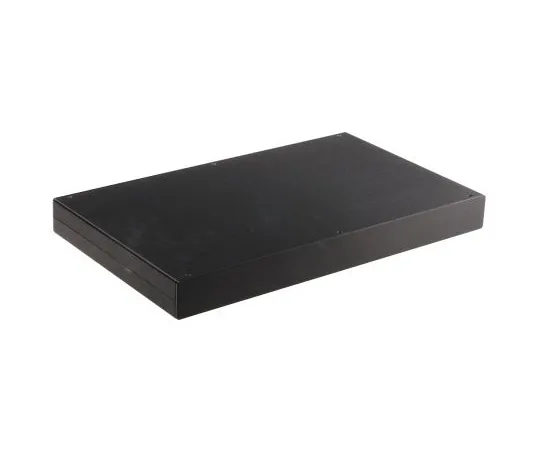 63-6597-20 RS PRO Black Anodised Aluminium Instrument Case, 442 x 254 x 45mm 226-117