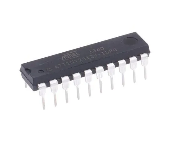63-7028-66 Microchip Technology ATTINY2313V-10PU, 8bit AVR Microcontroller, 10MHz, 2 kB Flash, 20-Pin PDIP ATTINY2313V-10PU