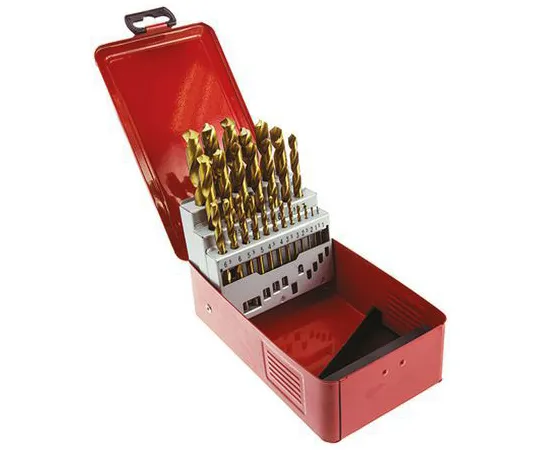 63-6588-84 RS PRO 25 Piece Metal Twist Drill Bit Set, 1mm to 13mm 213-512