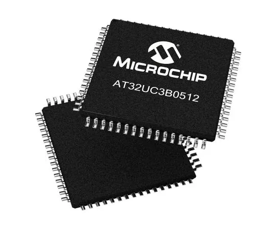 63-7013-78 Microchip AT32UC3B0512-A2UT, 32bit AVR32 Microcontroller, 60MHz, 512 kB Flash, 64-Pin TQFP AT32UC3B0512-A2UT