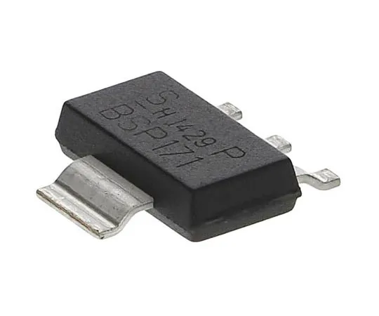 63-7350-29 BSP171PH6327XTSA1 P-Channel MOSFET Transistor, 1.9 A, 60 V SIPMOS, 3 + Tab-Pin SOT-223 Infineon BSP171PH6327XTSA1
