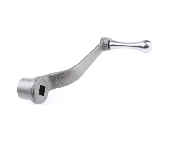 63-6601-52 RS PRO Steel Revolving Crank Handle 200mm Radius 237-378