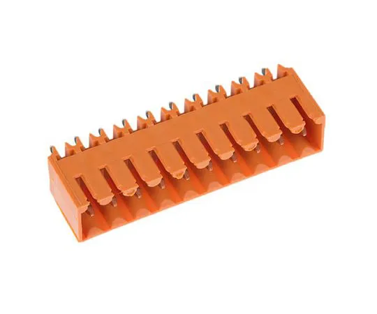 63-7351-04 Weidmüller OMNIMATE SL, 10 Way, 1 Row, Straight PCB Header SL 3.50/10/180G 3.2SN ORBX - 1604550000