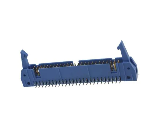 63-6654-70 Substrate Header 50 poles 2 rows right angle wire to substrate 2.54 mm amplifier latch 3-5499141-0