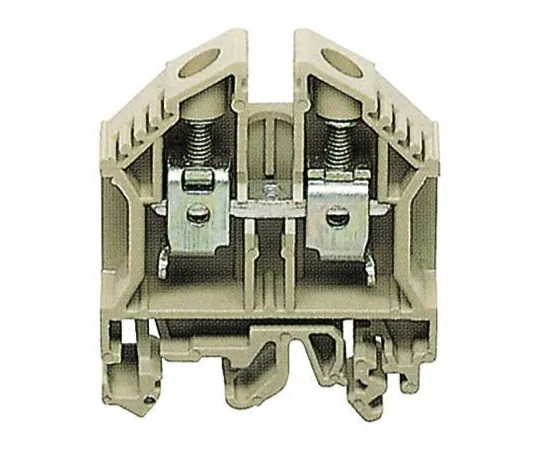63-6678-89 RS PRO Brown Standard Din Rail Terminal, 10 → 4 AWG, 2.5 → 16mm², 800 V 501-770
