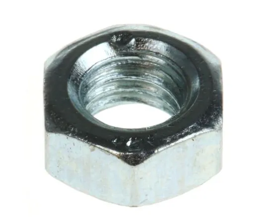 63-6579-62 RS PRO Steel Hex Nut, Bright Zinc Plated, M5 198-346