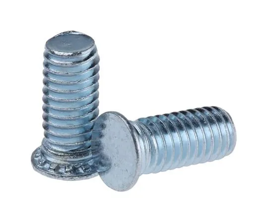 63-6733-38 RS PRO Steel Zinc plated & clear Passivated Self Clinching Stud, M6, length-14mm 827-423