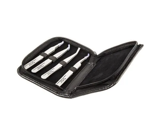 63-6714-78 RS PRO Stainless Steel, Tweezer Set 663-055