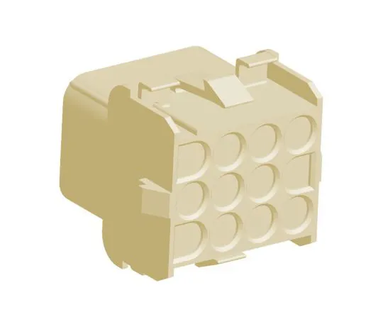 63-6966-63 Connector Housing Female 12 Pole 3 Row 6.35 mm Maiten Lock 1-1863006-2