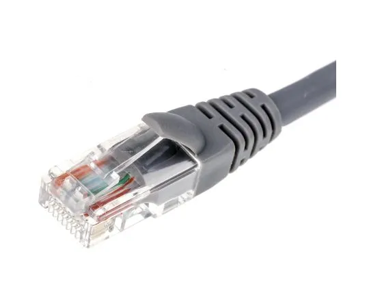 63-6702-57 RS PRO Grey LSZH Cat5e Cable U/UTP, 2m Male RJ45/Male RJ45 Terminated 556-269