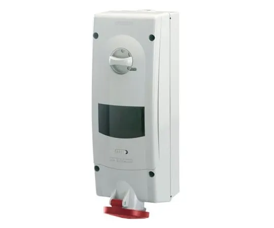 63-6988-15 RS Pro Switchable IP44 Industrial Interlock Socket 3P+E, Earthing Position 6h, 32A, 400 V 125-4390