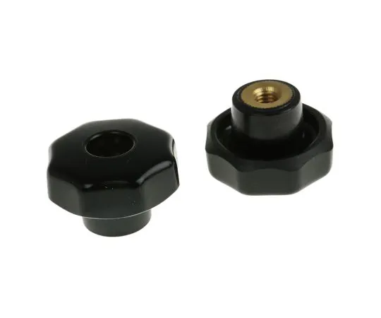 63-6717-23 RS PRO Black Multiple Lobes Clamping Knob, M6 686-193