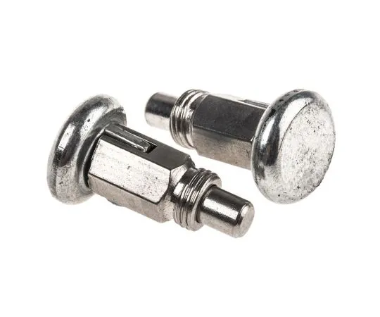 63-6667-04 RS PRO 30.4mm Zinc Plated Stainless Steel Index Bolt, M10 x 1 478-646