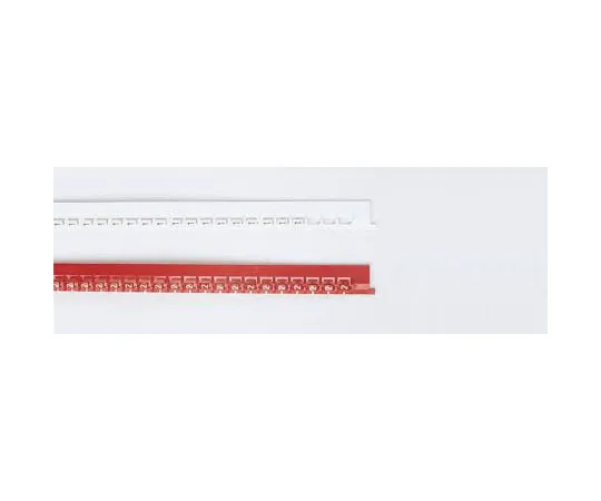 63-7331-17 Legrand Slide On Cable Marker, Pre-printed E Black on White 0 378 30
