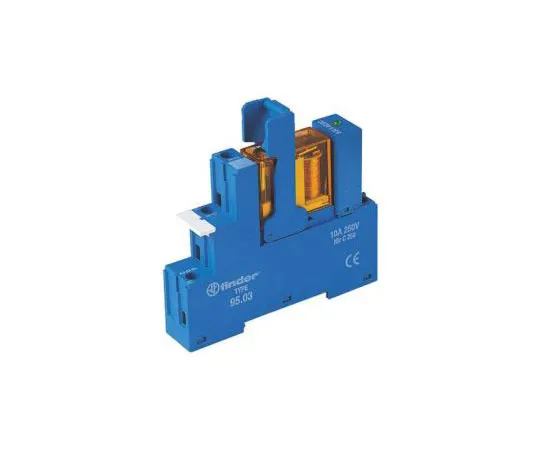 63-7335-93 Finder 12V ac DIN Rail Interface Relay Module, SPDT 48.31.8.012.0060SPA