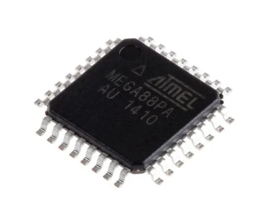 63-7022-71 Microchip Technology ATMEGA88PA-AU, 8bit AVR Microcontroller, 20MHz, 8 kB Flash, 32-Pin TQFP ATMEGA88PA-AU