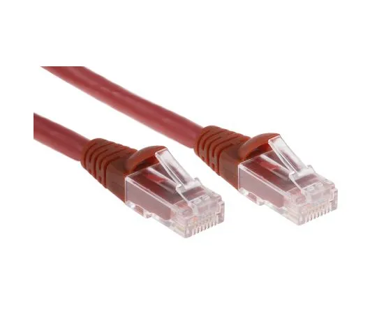 63-6702-64 RS PRO Red Cat6 Cable, U/UTP, Male RJ45/Male RJ45, Terminated, 10m 556-332
