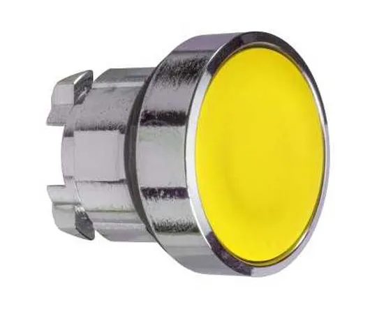 63-7038-85 Schneider Electric Harmony XB5 Series, Yellow Push Button Head, Spring Return, 22mm Cutout ZB5AW583