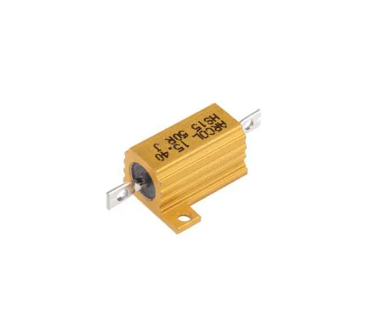 63-7349-32 Arcol HS15 Series Aluminium Ho***d Axial Wire Wound Panel Mount Resistor, 50Ω ±5% 15W HS15 50R J