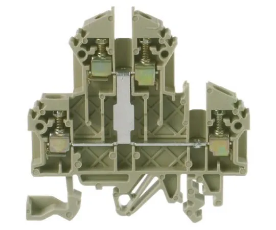 63-6679-24 RS PRO Brown Standard Din Rail Terminal, 22 → 12 AWG, 0.2 → 2.5mm², 500 V 501-994