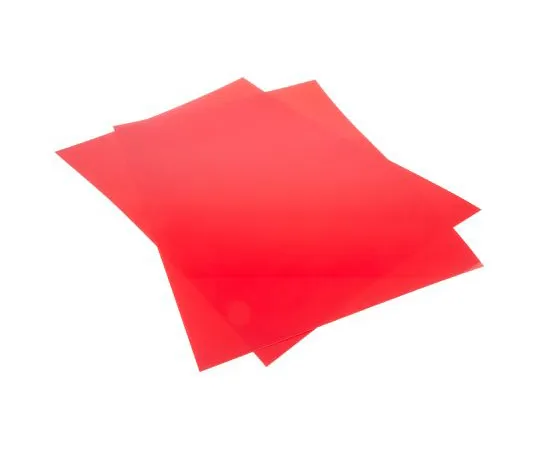 63-6727-34 Red Plastic Shim, 457mm x 305mm x 0.38mm 770-793