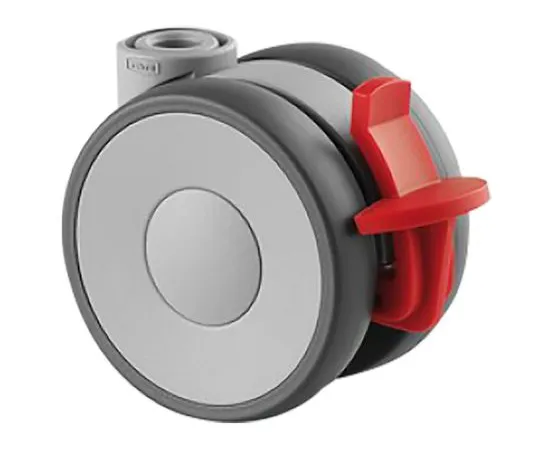 63-6984-47 Tente Swivel Castor with Brake 5925UAP065L51-10 Kick Pedal, 90 kg, 180 (Static) kg, PUR tyres 5925UAP065L51-10 Kick Pedal