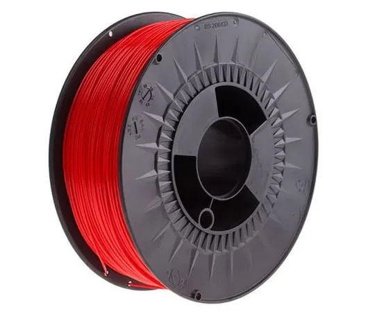 63-6987-97 RS PRO 1.75mm Red PLA 3D Printer Filament, 2.3kg 125-4341